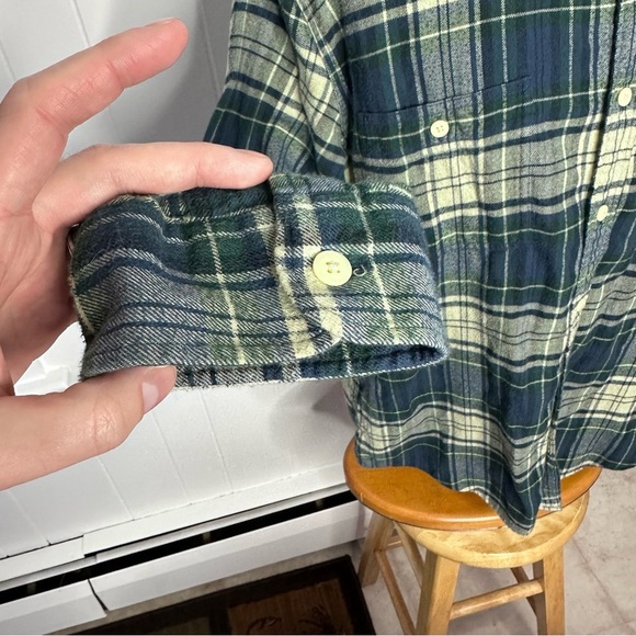 J Crew Slim Fit Flannel Shirt - Picture 6 of 9